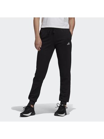 ADIDAS - Essentials French Terry Logo Joggers BLACK/WHITE