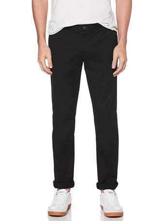 ORIGINAL PENGUIN - Stretch Slim Fit Pants BLACK