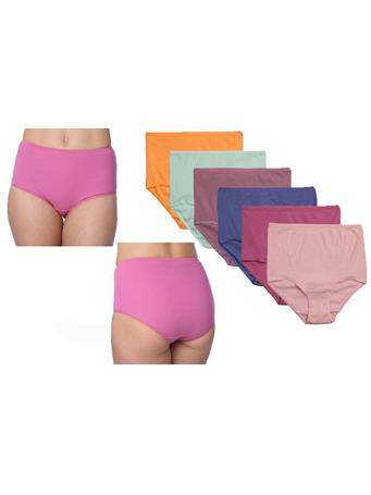 GOLDSTONE HOSIERY - Wholesale Women's Cotton Full Cut Panties ASST