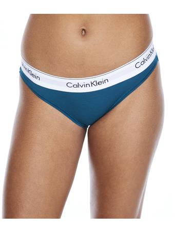 CALVIN KLEIN - Modern Cotton Bikini Bottom TOPAZ