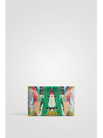 DESIGUAL - Tropical patchwork wallet MOSS 4000
