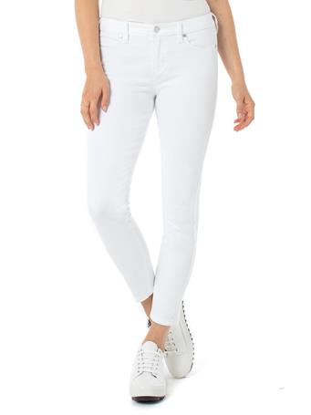 LIVERPOOL JEANS - Abby Ankle Skinny Stretch BRIGHT WHITE