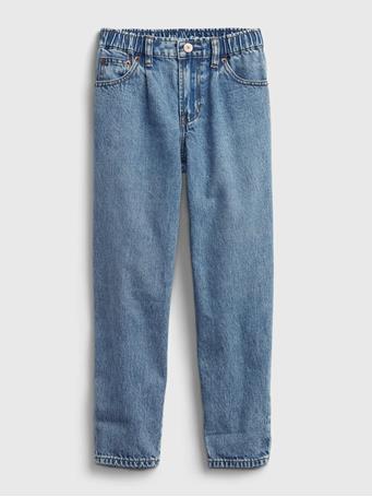 GAP - Kids Barrel Jeans MEDIUM WASH
