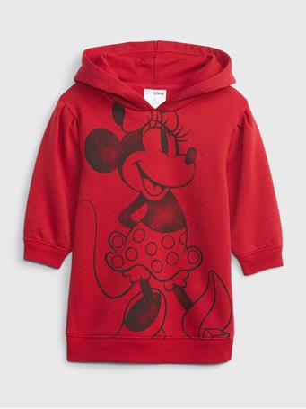 GAP - Disney Minnie Mouse Graphic Hoodie Dress MINNIE ADORABLE