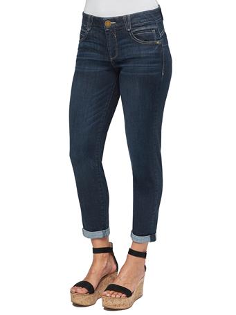 DEMOCRACY - "Ab"solution Ankle Skimmer Indigo Jean 25 (27 Uncuffed) INDIGO INK