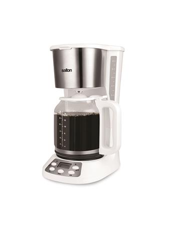 SALTON - Jumbo Java Coffee Maker 14 Cups White WHITE