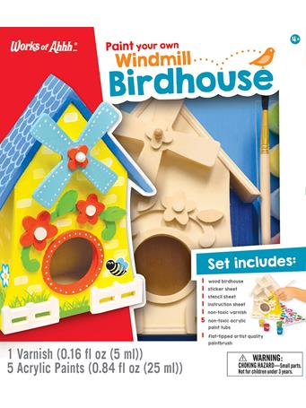 MASTERPIECES - Windmill Birdhouse Kit NO COLOR