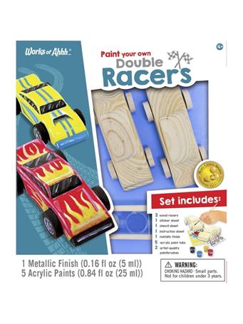 MASTERPIECES - Double Racers Wood Paint Kit NO COLOR