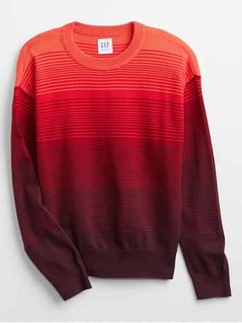 GAP - Kids Ombre Sweater PURE RED V2
