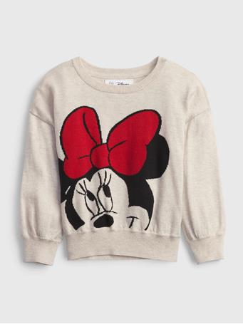 GAP - Disney Minnie Mouse Graphic Crewneck Sweater MINNIE MOUSE