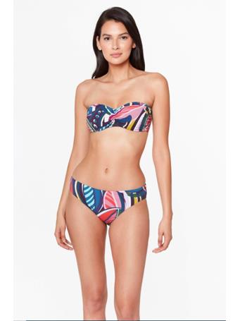BLEU ROD BEATTIE - Absolutely Fabulous Collection, Molded Bandeau Bikini Top MULTI