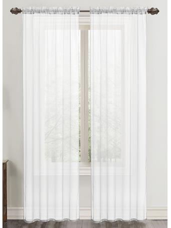 Celine Sheer Pole Top Panel 90" WHITE