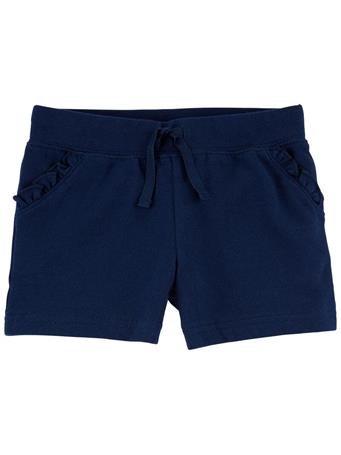 CARTER'S - Pull-On French Terry Shorts NAVY