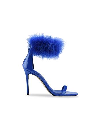 MARC FISHER - Genivy Feather Sandal BLUE