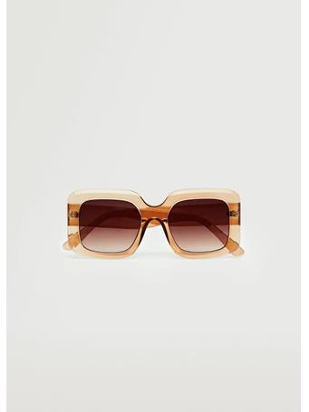MANGO - Acetate Frame Sunglasses LT-PASTEL PINK