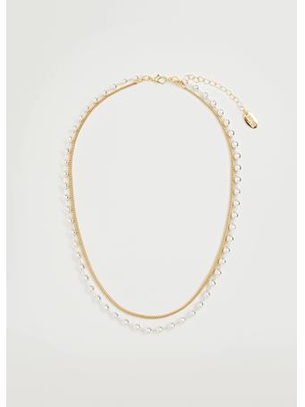 MANGO - Double Chain Necklace GOLD