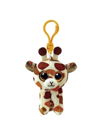 TY INC - Beanie Boo Keyring Clip - Stilts the Giraffe NO COLOR