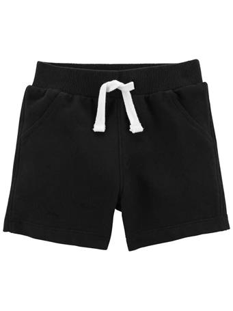 CARTER'S - Pull-On French Terry Shorts BLACK