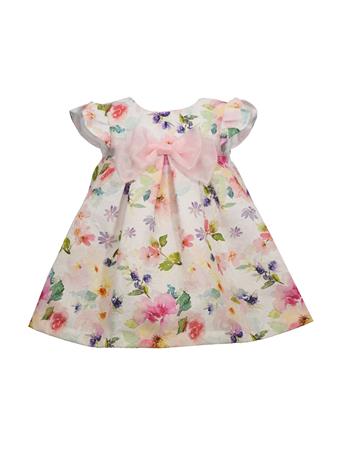 BONNIE JEAN - Floral Dress with Bow MULTI