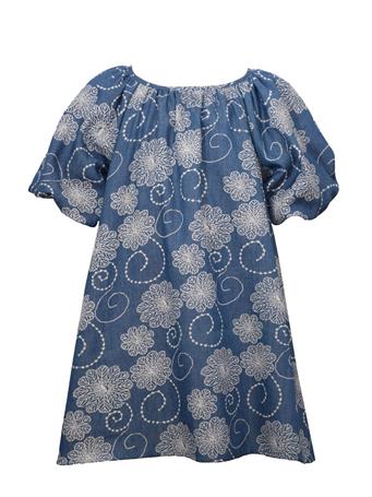BONNIE JEAN - Chambray Dress BLUE