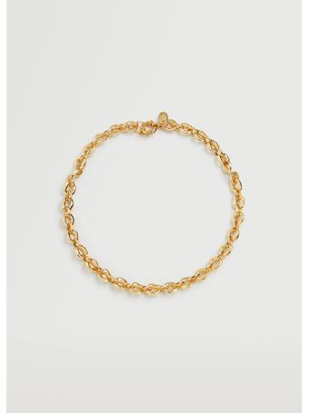 MANGO - Link Chain Necklace GOLD