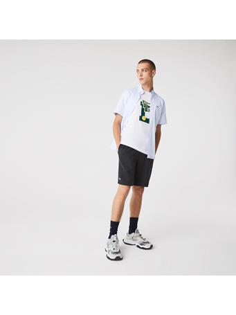 LACOSTE - Men's Lacoste SPORT Tennis Fleece Shorts EL6 FOUDRE CHINE
