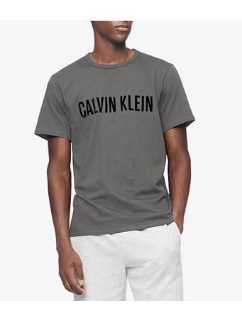CALVIN KLEIN - Intense Power Crewneck T-Shirt STORM HEATHER