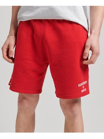SUPERDRY - Code Core Sport Shorts RISK RED