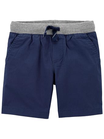 CARTER'S - Pull-On Woven Shorts NAVY