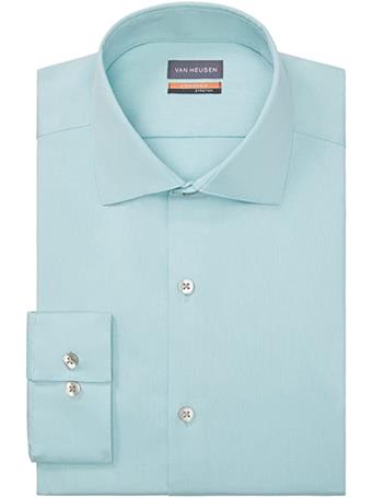 VAN HEUSEN - Regular Fit Dress Shirt with Stretch Stain Protection ICEBURG