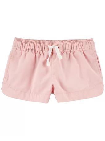 CARTER'S - Pull-On Cotton Shorts PINK