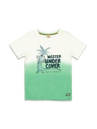 INDIGO ISLAND - Mister Under Cover T-Shirt OFF WHITE