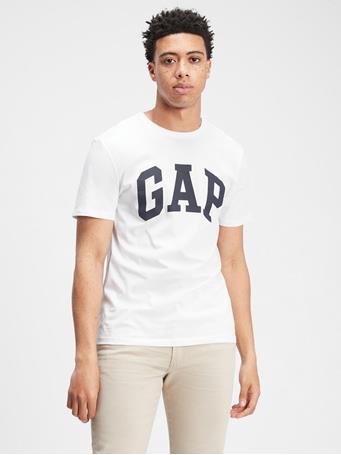 GAP - Mens Logo T-Shirt WHITE V2 GLOBAL