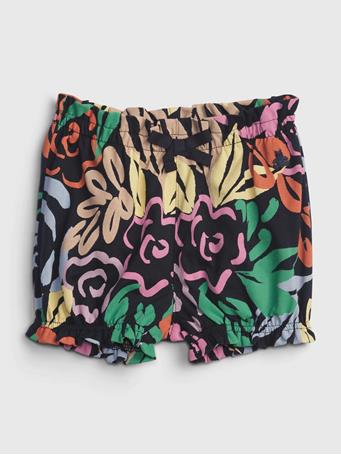 GAP - Baby 100% Organic Cotton Mix And Match Pull-On Shorts FLORAL