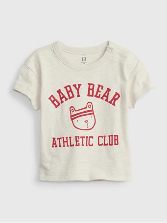 GAP - Baby Cotton T-Shirt BIRCH