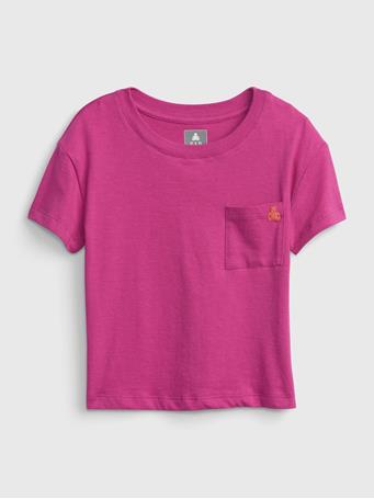 GAP - Toddler 100% Organic Cotton Mix and Match Pocket T-Shirt NEW FUCHSIA
