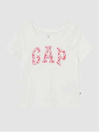 GAP - Toddler Gap Logo T-Shirt NEW OFF WHITE