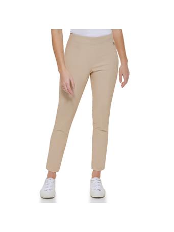 CALVIN KLEIN - Pull On Pant With Seam LATTE