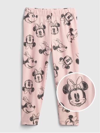 GAP - Disney Minnie Mouse Organic Cotton Mix and Match Leggings MINNIE PINK