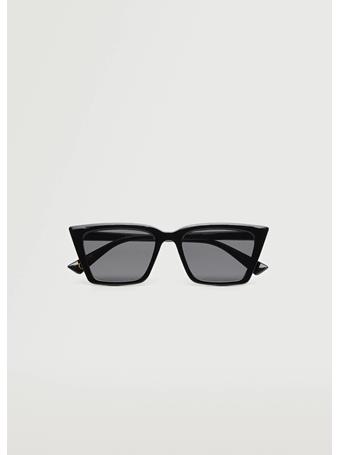 MANGO - Acetate Frame Sunglasses BLACK