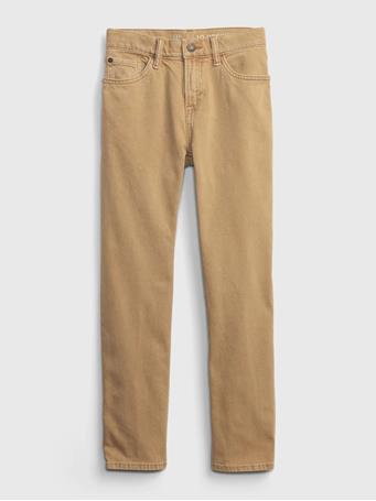 GAP - Kids Original Fit Khaki Jeans with Washwell WASHED KHAKI