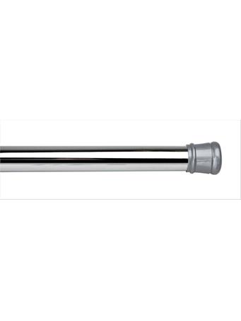 BATH BLISS - Deluxe Tension Shower Rod CHROME
