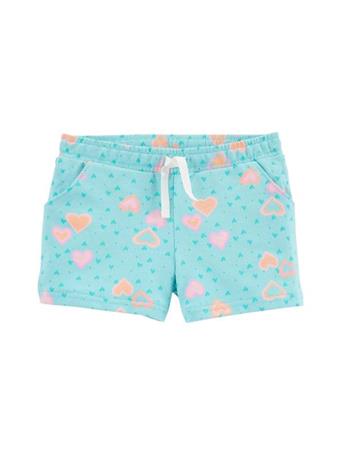 CARTER'S - Hearts Pull On Shorts BLUE