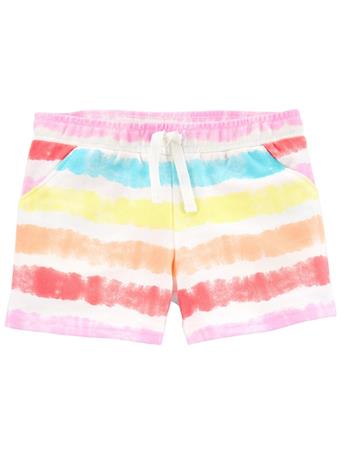 CARTER'S - Tie-Dye Pull-On French Terry Shorts MULTI