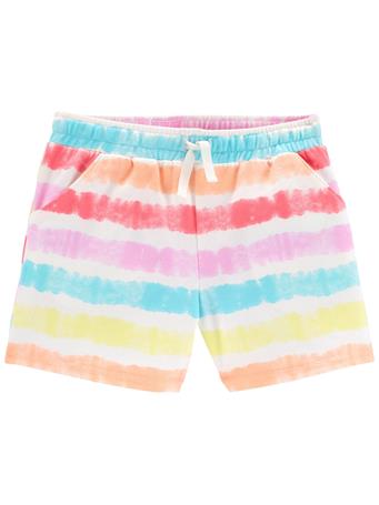CARTER'S - Tie-Dye Pull-On French Terry Shorts MULTI