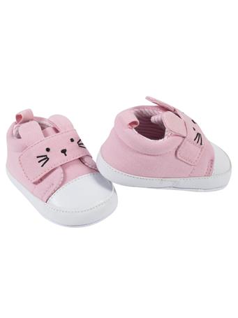 GERBER - Baby Girls Pink Bunny Shoes NO COLOR