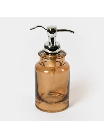 MOOISPACE - Marcella Glass Lotion Dispenser AMBER