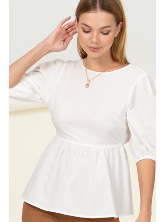 HYFVE - Into The Meadow Backless Top OFF WHITE