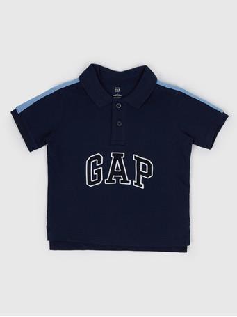 GAP - Logo Polo T-Shirt BLUE LAGOON