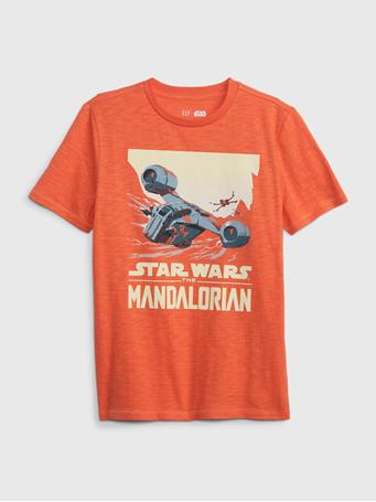 GAP - GapKids Star Wars 100% Organic Cotton Graphic T-Shirt DEEP PAPAYA